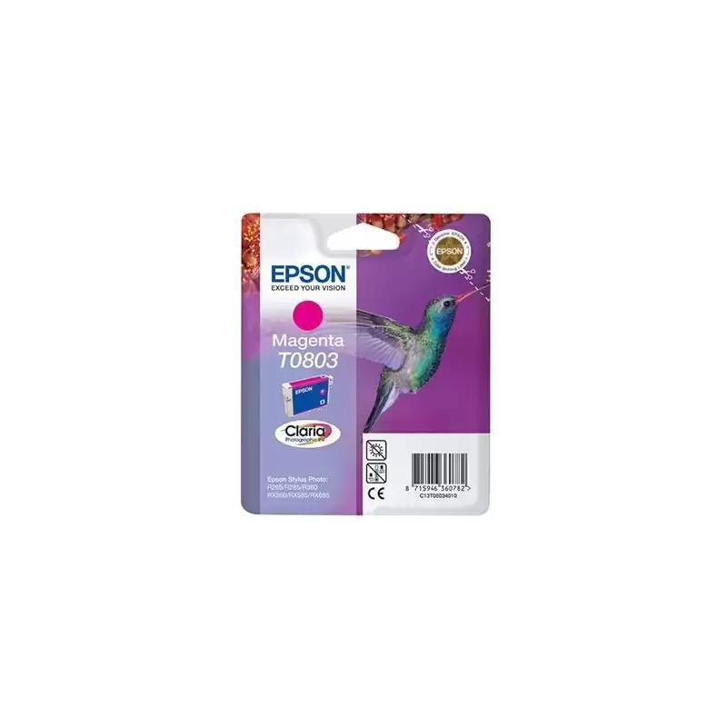 (C13T08034011) EPSON STYLUS PHOTO R-265/360/RX-560/585/685 CARTUCHO MAGENTA