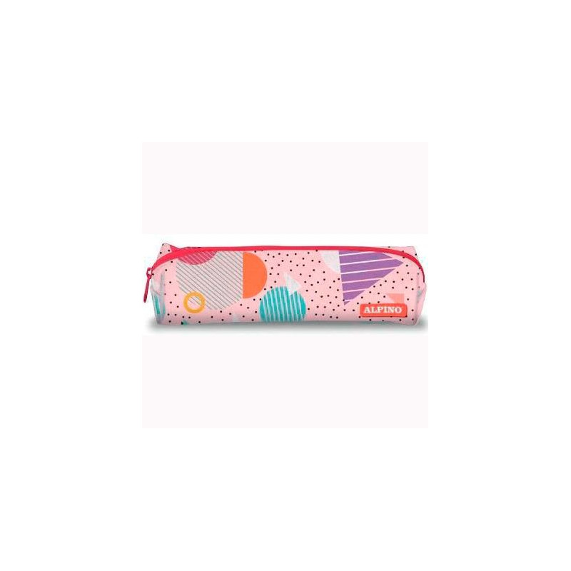 (UA000161) ALPINO ESTUCHE GEOMETRIC 1 CREMALLERA 21X6X5CM MULTICOLOR