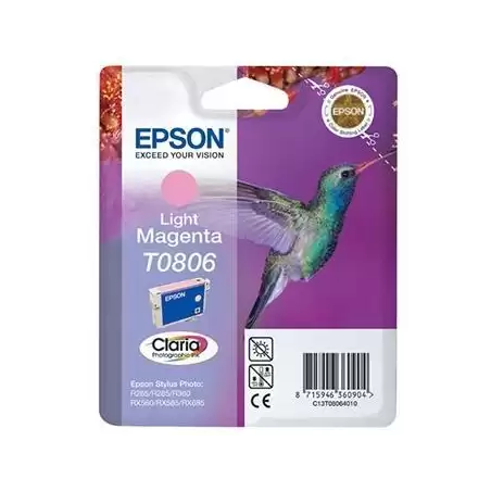(C13T08064011) EPSON STYLUS PHOTO R-265/360/RX-560/585/685 CARTUCHO MAGENTA CLARO