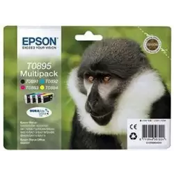 (C13T08954010) EPSON STYLUS S20/SX105/SX205/405 MULTIPACK (T089140+240+340+440)