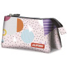 (UA000162) ALPINO ESTUCHE GEOMETRIC 3 COMPARTIMENTOS 22X11X3