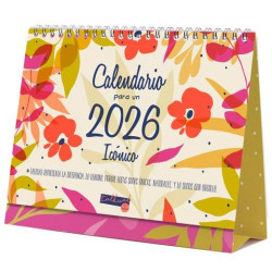 (785100026) FINOCAM CALENDARIO DE SOBREMESA PARA ESCRIBIR S-210X150MM MV TALKUAL ICÓNICO 2026