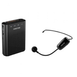 (ALTA-VOZ-W30) FONESTAR AMPLIFICADOR DE VOZ PORTÁTIL MICRO -UHF, USB, MICROSD, MP3