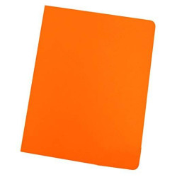 (400040653) GIO SUBCARPETA SIMPLE CARTULINA NARANJA INTENSO FOLIO 250GR -50U-