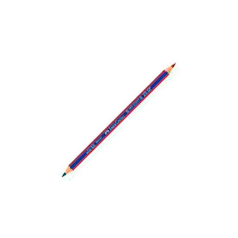 (116000) FABER CASTELL LAPIZ BICOLOR 2160 RB ROJO-AZUL