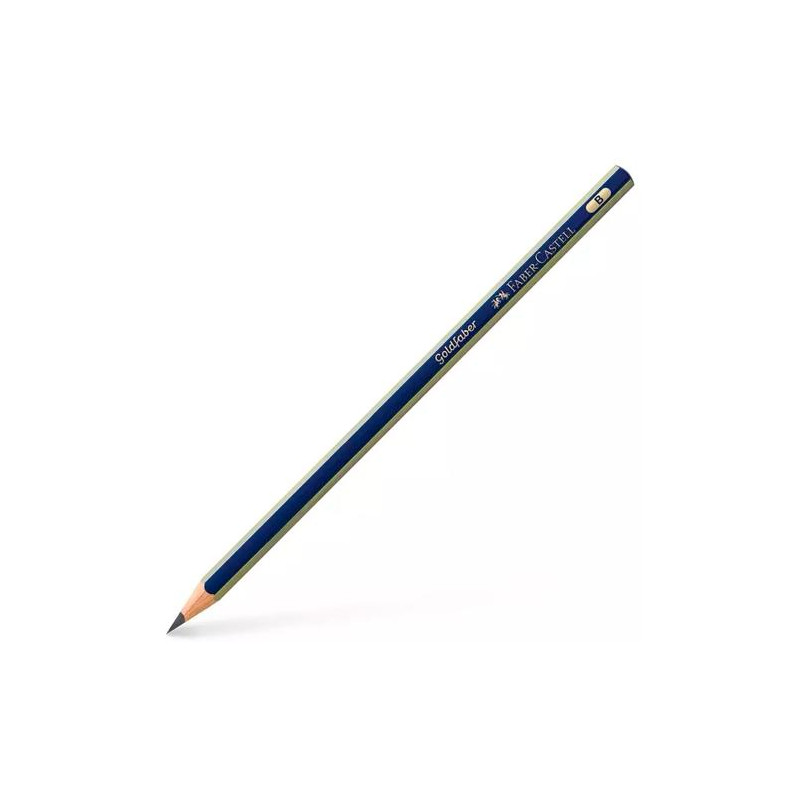 (112501) FABER CASTELL LÁPIZ DE GRAFITO GOLDFABER 1221 B