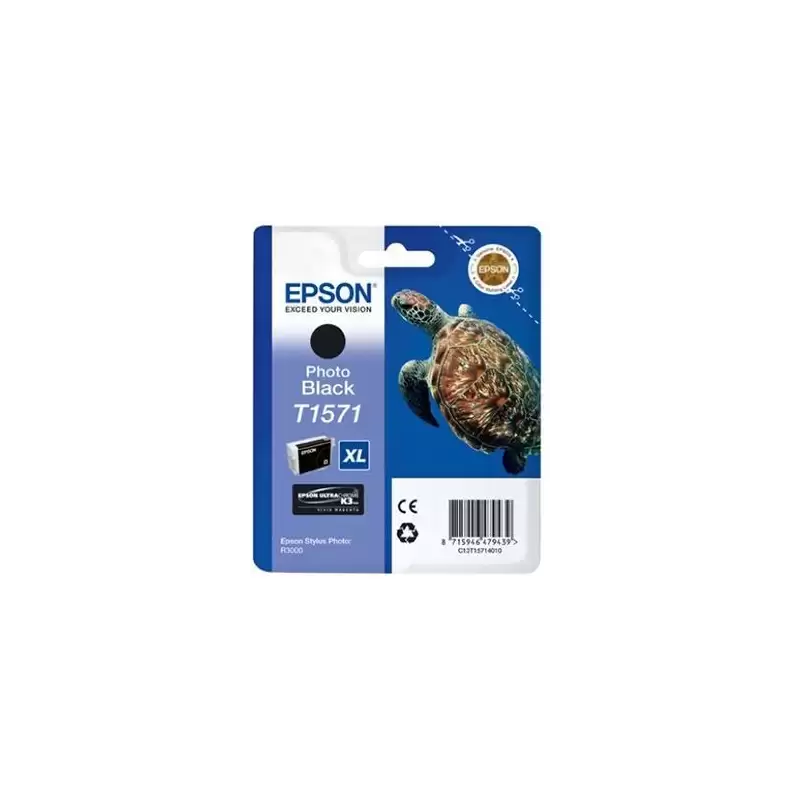 (C13T15714010) EPSON STYLUS PHOTO R3000 CARTUCHO NEGRO FOTO