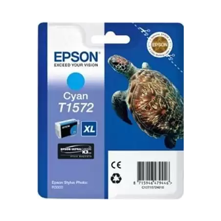 (C13T15724010) EPSON STYLUS PHOTO R3000 CARTUCHO CIAN