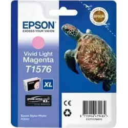 (C13T15764010) EPSON STYLUS PHOTO R3000 CARTUCHO MAGENTA VIVO CLARO