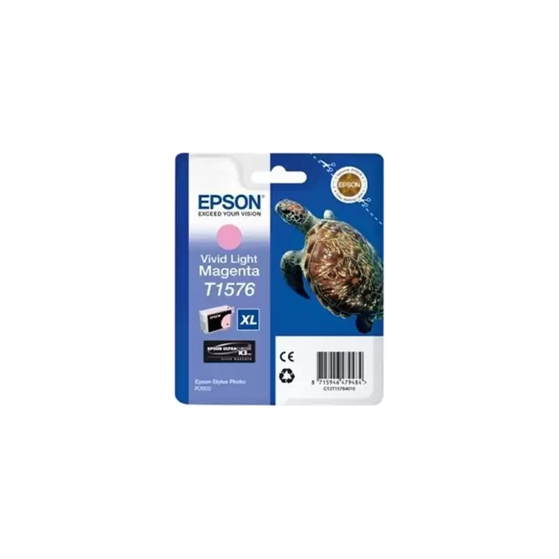 (C13T15764010) EPSON STYLUS PHOTO R3000 CARTUCHO MAGENTA VIVO CLARO