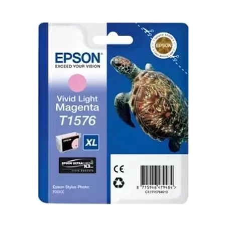(C13T15764010) EPSON STYLUS PHOTO R3000 CARTUCHO MAGENTA VIVO CLARO