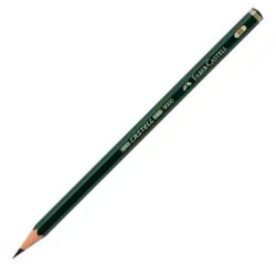 (119006) FABER CASTELL LÁPIZ DE GRAFITO ECOLAPIZ  9000-6B