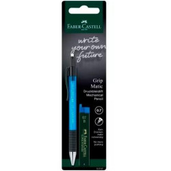 (132797) FABER CASTELL PORTAMINAS GRIP MATIC + TUBO DE MINAS 0