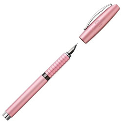 (148421) FABER CASTELL PLUMA ESTILOGRÁFICA ESSENTIO F ALUMINIO ROSÉ
