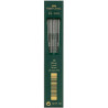 (127113) FABER CASTELL MINAS TK 9071 DIBUJO 2MM 3H ESTUCHE 10UD NEGRO INTENSO