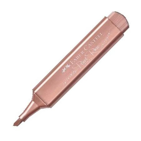 (154626) FABER CASTELL MARCADOR TEXTLINER 46 METÁLICO ORO ROSA