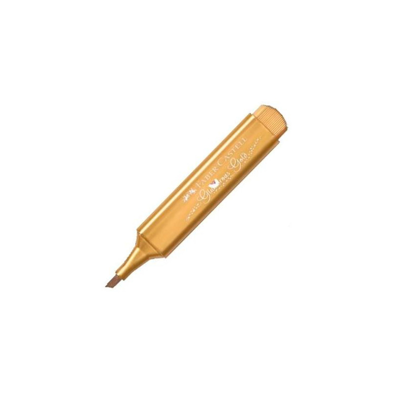 (154650) FABER CASTELL MARCADOR TEXTLINER 46 METÁLICO ORO