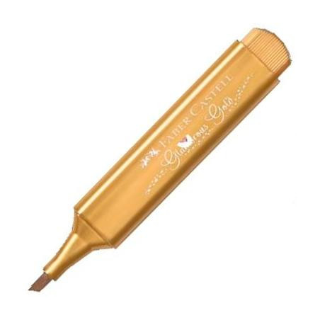 (154650) FABER CASTELL MARCADOR TEXTLINER 46 METÁLICO ORO