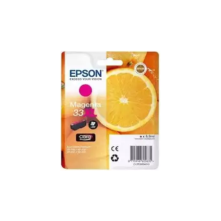(C13T33634012) EPSON TINTA MAGENTA EXPRESSION HOME XP-530 - 33 XL