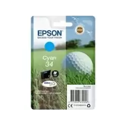 (C13T34624010) EPSON SINGLEPACK CYAN 34 DURABRITE ULTRA INK