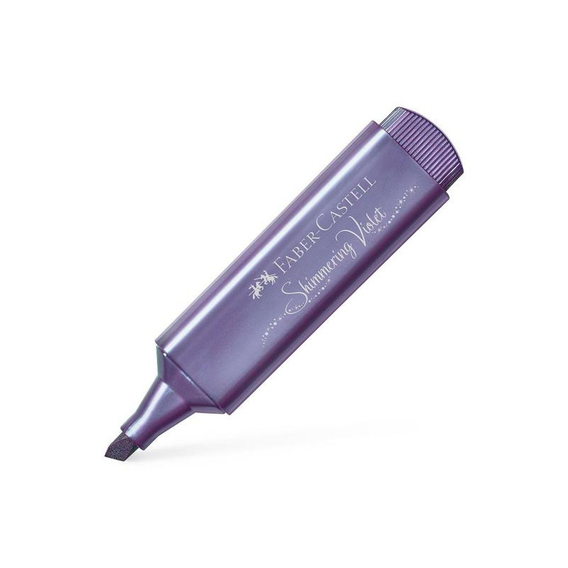 (154678) FABER CASTELL MARCADOR TEXTLINER 46 METÁLICO VIOLETA