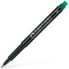 (152363) FABER CASTELL ROTULADOR PERMANENTE MULTIFUNCIONAL MULTIMARK S CON GOMA INTEGRADA VERDE