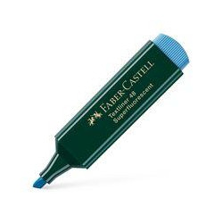 (154851) FABER CASTELL MARCADOR FLUORESCENTE TEXTLINER 48 AZUL
