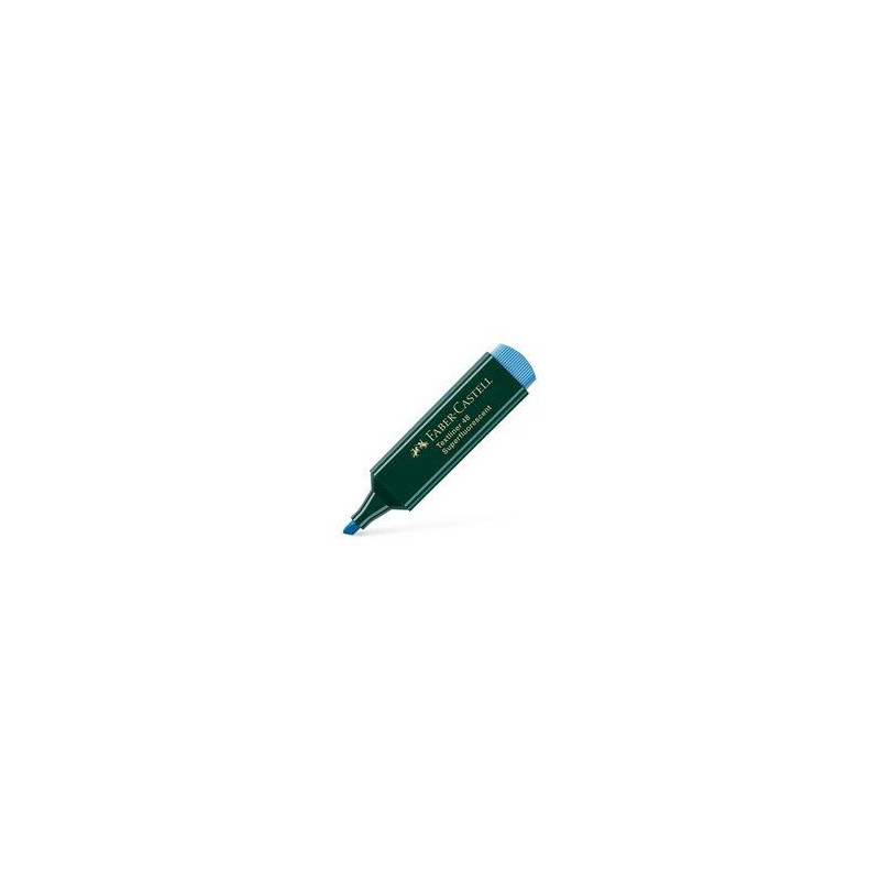 (154851) FABER CASTELL MARCADOR FLUORESCENTE TEXTLINER 48 AZUL