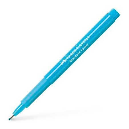 (155458) FABER CASTELL ROTULADOR BROADPEN PASTEL 0.8MM AZUL