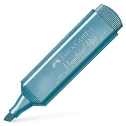 (154647) FABER CASTELL MARCADOR TEXTLINER 46 METÁLICO AZUL