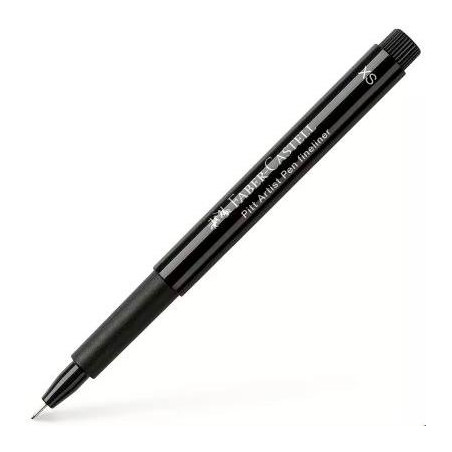 (167099) FABER CASTELL ROTULADOR PERMANENTE PITT ARTIST PEN FINELINER XS 0.1MM NEGRO