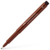 (167375) FABER CASTELL ROTULADOR PERMANENTE PITT ARTIST PEN FINELINER M 0.7MM SEPIA OSCURO