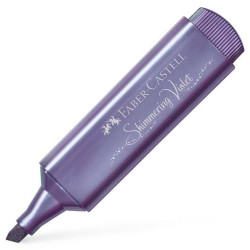 (154678) FABER CASTELL MARCADOR TEXTLINER 46 METÁLICO VIOLETA