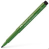 (167574) FABER CASTELL ROTULADOR PERMANENTE PITT ARTIST PEN CALLIGRAPHY 2.5MM VERDE ÓXIDO CROMO