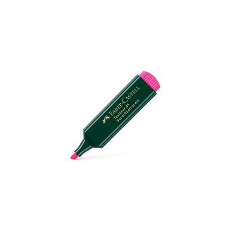 (154828) FABER CASTELL MARCADOR FLUORESCENTE TEXTLINER 48 FUCSIA
