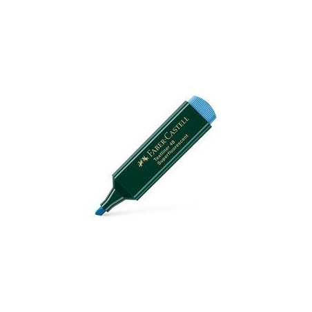 (154851) FABER CASTELL MARCADOR FLUORESCENTE TEXTLINER 48 AZUL
