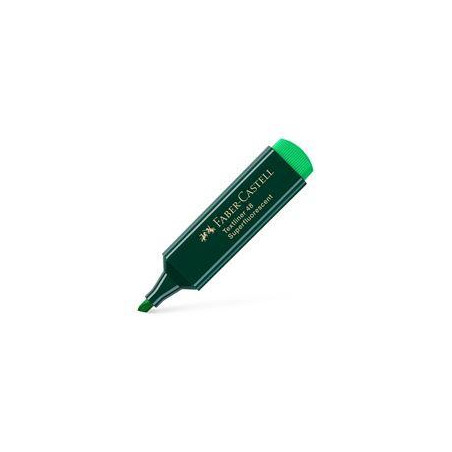 (154863) FABER CASTELL MARCADOR FLUORESCENTE TEXTLINER 48 VERDE