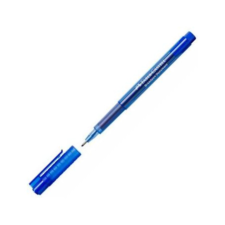 (155451) FABER CASTELL ROTULADOR BROADPEN DOCUMENT 0.8MM AZUL