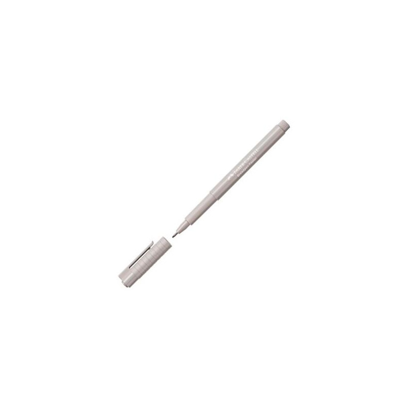 (155488) FABER CASTELL ROTULADOR BROADPEN PASTEL 0.8MM GRIS