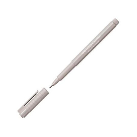 (155488) FABER CASTELL ROTULADOR BROADPEN PASTEL 0.8MM GRIS