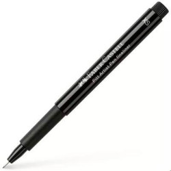 (167099) FABER CASTELL ROTULADOR PERMANENTE PITT ARTIST PEN FINELINER XS 0.1MM NEGRO