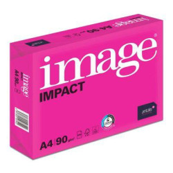 (433668) IMAGE PAPEL IMPACT DIN A4 90GR PAQUETE 500H BLANCO