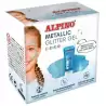 (DL000613) ALPINO GEL CON PURPURINA METALLIC GLITTER AZUL