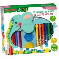 (DM002020) ALPINO PINTURAS BABY PARA NIÑOS MEGA SET DE 36 PIEZAS C/SURTIDOS
