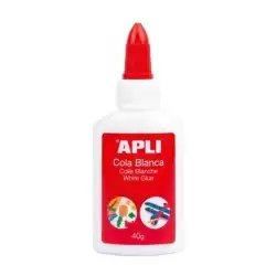 (12848) APLI COLA BLANCA LÍQUIDA BOTE CON APLICADOR 40GR
