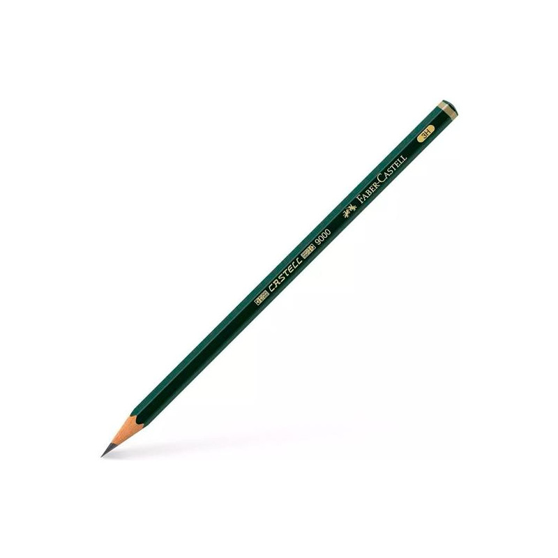 (B-9000-3H) FABER CASTELL LÁPIZ DE GRAFITO 9000 3H BLÍSTER