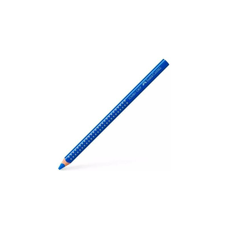 (110943) FABER CASTELL LÁPICES DE COLORES JUMBO GRIP UNICOLOR AZUL COBALTO