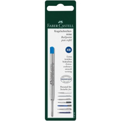 (148793) FABER CASTELL BLISTER 1 RECAMBIO PARA BOLÍGRAFO XB AZUL
