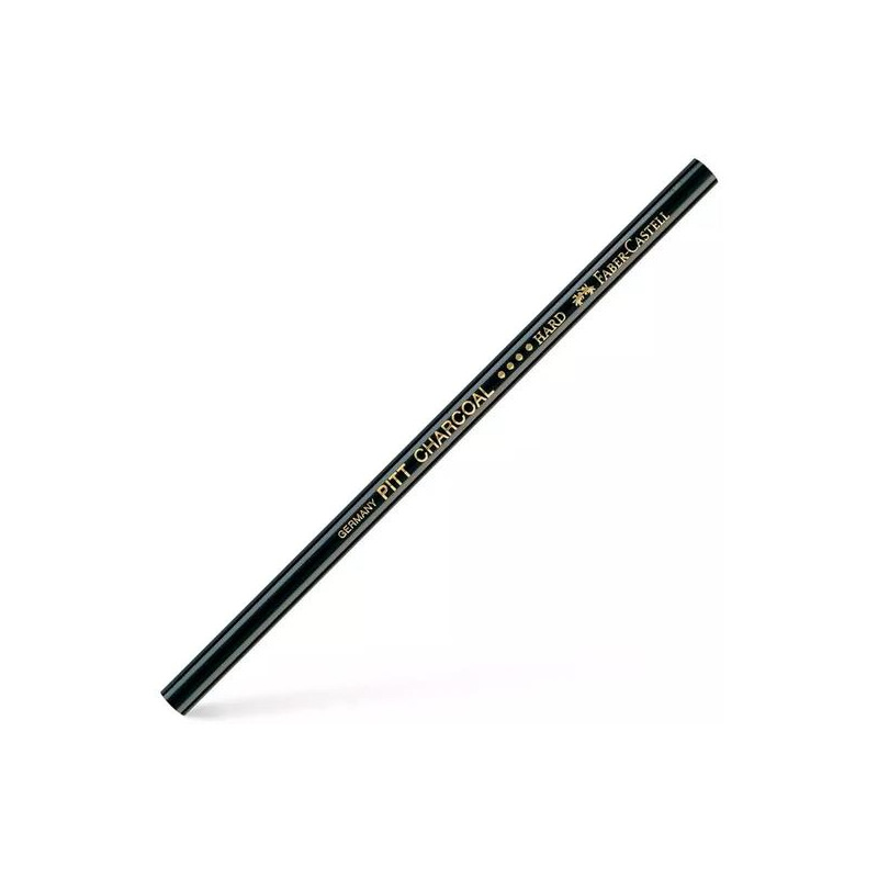 (117411) FABER CASTELL ECOLÁPIZ PITT TIZA NO GRASO NEGRO INTENSO
