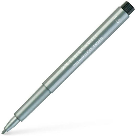 (167351) FABER CASTELL ROTULADOR PITT ARTIST PEN METALLIC 1